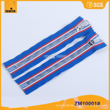 5 # Metall Zipper Messing Reißverschluss mit benutzerdefinierten modischen Tape ZM10001